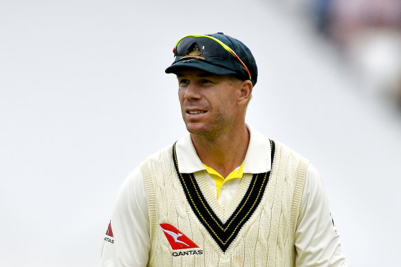 David Warner at Newlands in 2018, the scene of the third Test with big consequences.