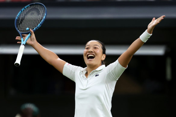 Harmony Tan had won just two matches at grand slams before her shock victory over Serena Williams.