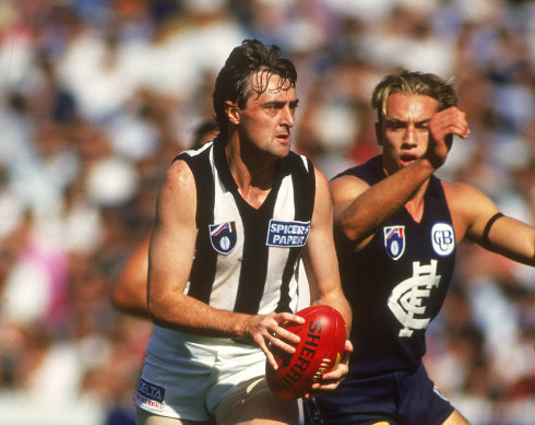 Mick McGuane has been a brilliant coach at local level after being a premiership player at Collingwood.