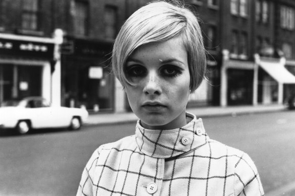 Twiggy in 1966, the year she was ‘discovered’ by Barry Lategan.