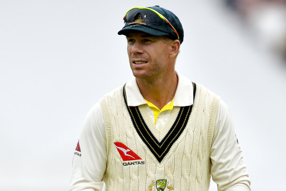David Warner at Newlands in 2018, the scene of the third Test with big consequences.