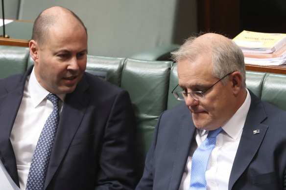 Treasurer Josh Frydenberg and Prime Minister Scott Morrison have been in talks with NSW leaders about the cash flow package.