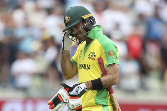 Glenn Maxwell had a disappointing 2019 World Cup campaign in England.
