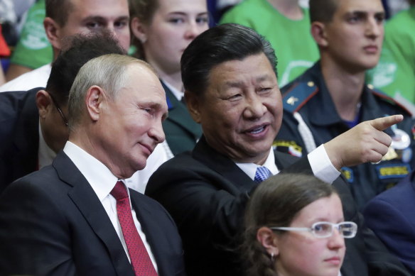 For Xi Jinping , Vladimir Putin’s invasion will have been seen as a way of testing Western resolve, a useful war-gaming of his own designs played out at someone else’s expense.