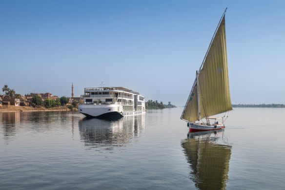 Viking Osiris on the Nile River near Luxor, Egypt.