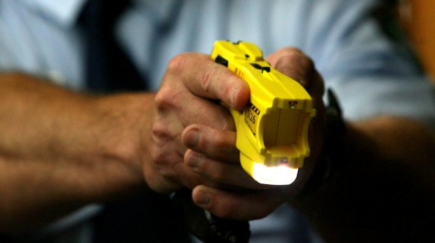 Police tasered a man during his arrest at Toowoomba.