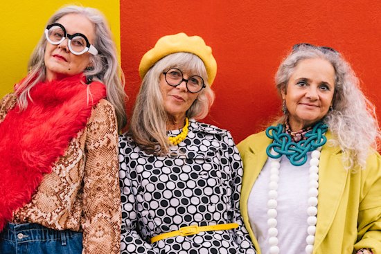 “One of my favourite poems encourages old women to wear purple with a red hat – especially one that doesn’t suit you.”