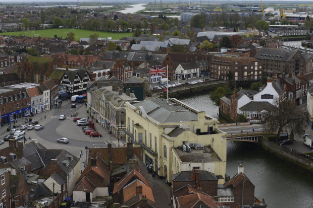 Boston, a three-hour drive directly north of London, is the Brexit capital of Britain.