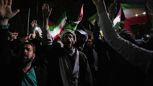 Iran warns Israel of larger attack if it retaliates against missile strike
