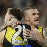 Dustin Martin is widely regarded as one of the AFL’s million-dollar men.