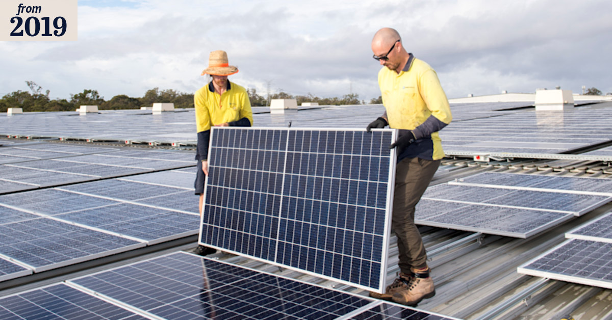 Fifteen per cent of Queensland's electricity generated by renewables