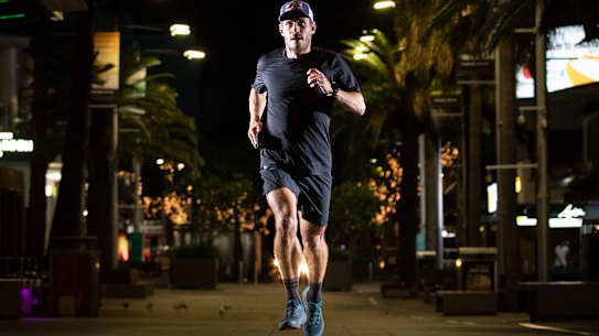 Courtney Atkinson during the seventh edition of the Wings for Life World Run.