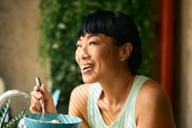 Research has found that women with more microbial diversity have higher circulating oestrogen levels after menopause.