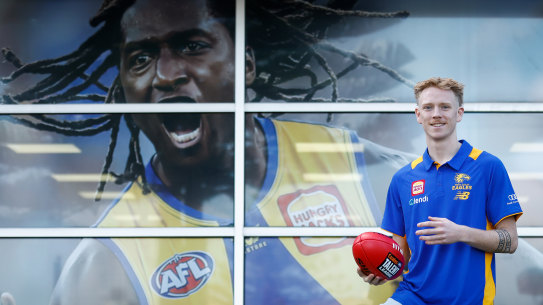 New Eagle Ryan Maric will fly to Perth on Thursday afternoon.