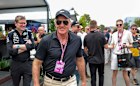 Greg Norman at the F1 Grand Prix in Melbourne last weekend.