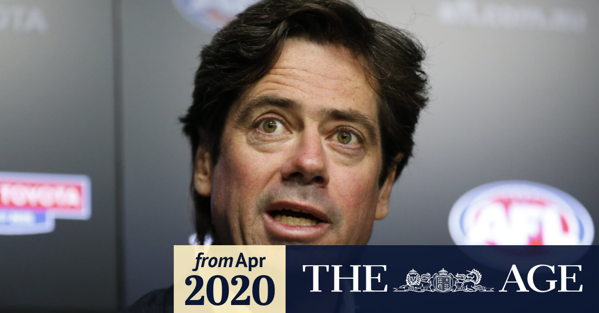 Afl 2020 Gillon Mclachlan Rules Out Best Of Three Grand Final