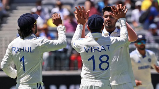 India’s bowlers were well on top on days one and two.