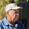 Phillip Hanslow arrives at Waverley Court on Thursday.