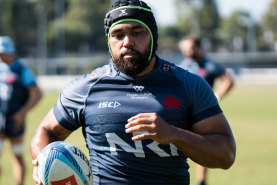 Waratahs newcomer Jay Fonokalafi will be the new starting hooker for the Tahs.