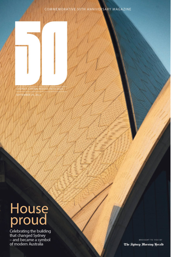 Sydney Opera House commemorative 50th anniversary magazine