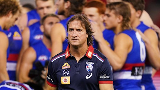 Bulldogs head coach Luke Beveridge