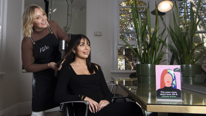 How to foil climate change: Hairdressers tackling curly topic with clients