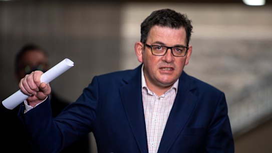 Victorian Premier Daniel Andrews on Tuesday.