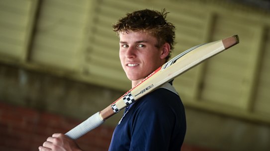 Cricketer Harry Dixon will play for Victoria in the one-day cup final against South Australia this weekend. 