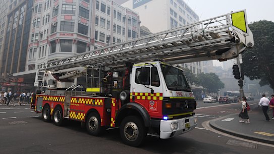 Almost 500 buildings in Sydney are on the fire service's list for an upgraded response.