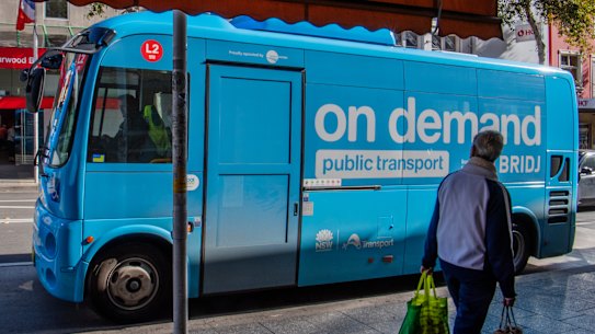 On-demand buses shifting further east, unused in the west