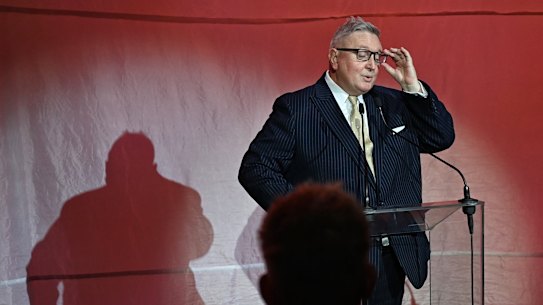 In the spotlight: Don Harwin has resigned as arts minister.