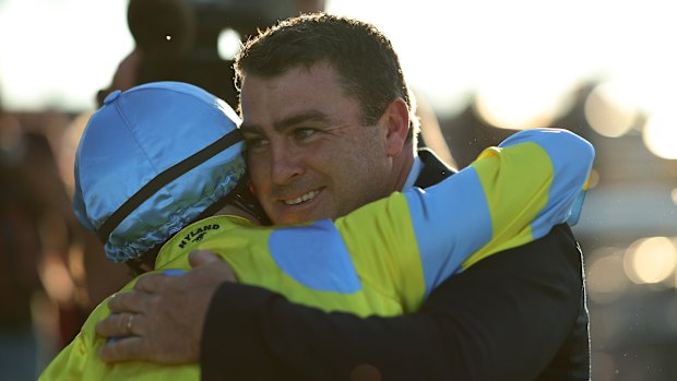 Singleton trainer Scott Singleton.