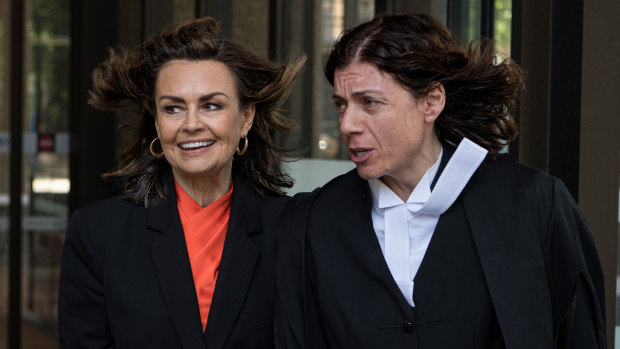 Lisa Wilkinson was put in a corner. She came out swinging