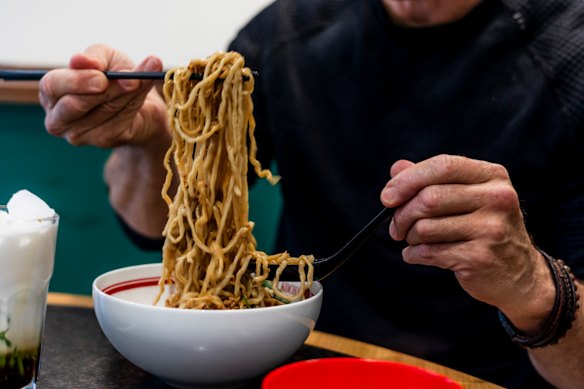 The noodles at Bakmi Kochan 88 are made daily - sometimes twice daily.
