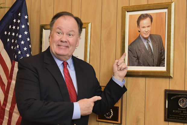 Actor Dennis Haskins poses for portrait at the Saved By the Max Los Angeles opening night pop up on May 1, 2018 in West Hollywood, California.