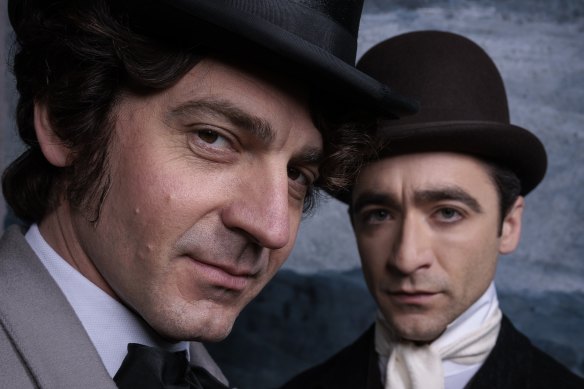 Ewen Leslie and Matt Backer take a walk on the wild side in Strange Case of Dr Jekyll and Mr Hyde.