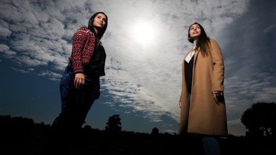 Nurses Shanaz and Naz Rind answered a call for Indigenous nurses to volunteer and help out with testing in Shepparton on weekends.