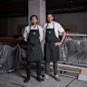 From left: Chefs James Tai and RJ Lines at The Hideaway.
