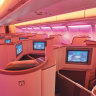 SriLankan A330 business class.