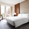The Deluxe Room at The Langham, New York is generously sized.