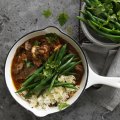 Adam Liaw's stroganoff stew. 