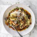 ***EMBARGOED FOR SUNDAY LIFE, APRIL 5/20 ISSUE***
Adam Liaw recipe :ÃÂ Fifty-fifty bolognese
Photograph by William Meppem (photographer on contract, no restrictions)ÃÂ 