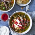 Karen Martini’s spiced lamb shank and lentil soup.