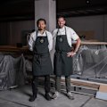 From left: Chefs James Tai and RJ Lines at The Hideaway.