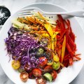 Photograph by William Meppem / SL food, April 10 : Adam Liaw recipe - Rainbow salad.
SLIFE160410 William Meppem Ã¢ÂÂ Wed, 15. November 2017 10:32 AM994152945.jpgPhotograph by William Meppem / SL food, April 10 :ÃÂ AdamÃÂ LiawÃÂ recipe -ÃÂ RainbowÃÂ salad. SLIFE160410