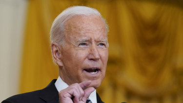 US President Joe Biden says chaos during Afghanistan pullout is to be expected.