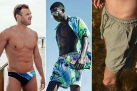 Men’s swimwear from Australian labels Smithers, Camilla and Jac + Jack