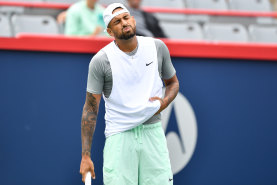 Nick Kyrgios has bowed out in Montreal.