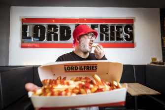 Chief executive and co-founder of Lord of the Fries Mark Koronczyk.