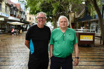 Long-time friends and Manly locals Curtis Berry and Ken Grey agree Ms Berejiklian would be a good representative for Warringah, but disagree on whether now is the right time for her to run. 